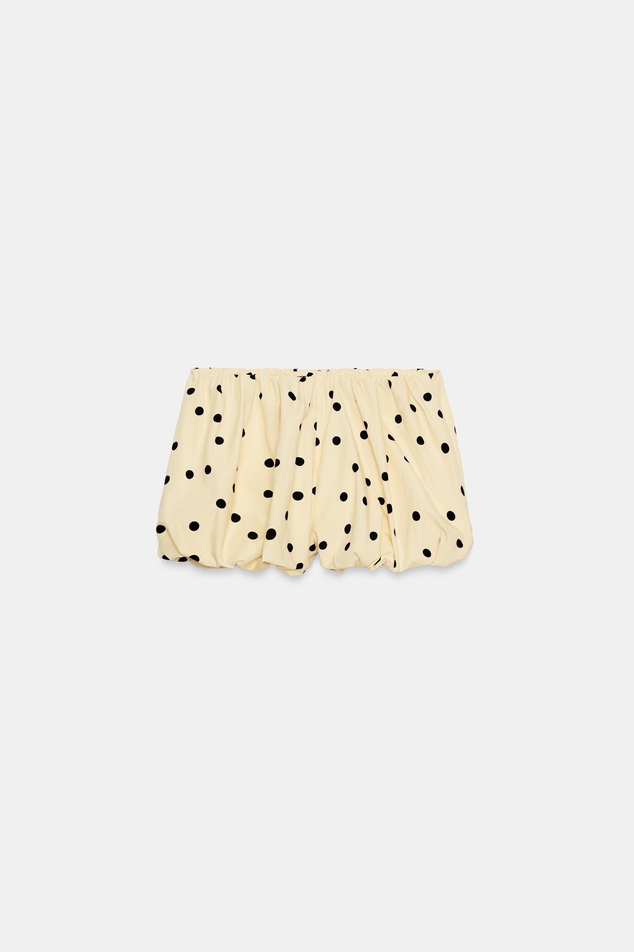 POLKA DOT BALLOON SHORTS